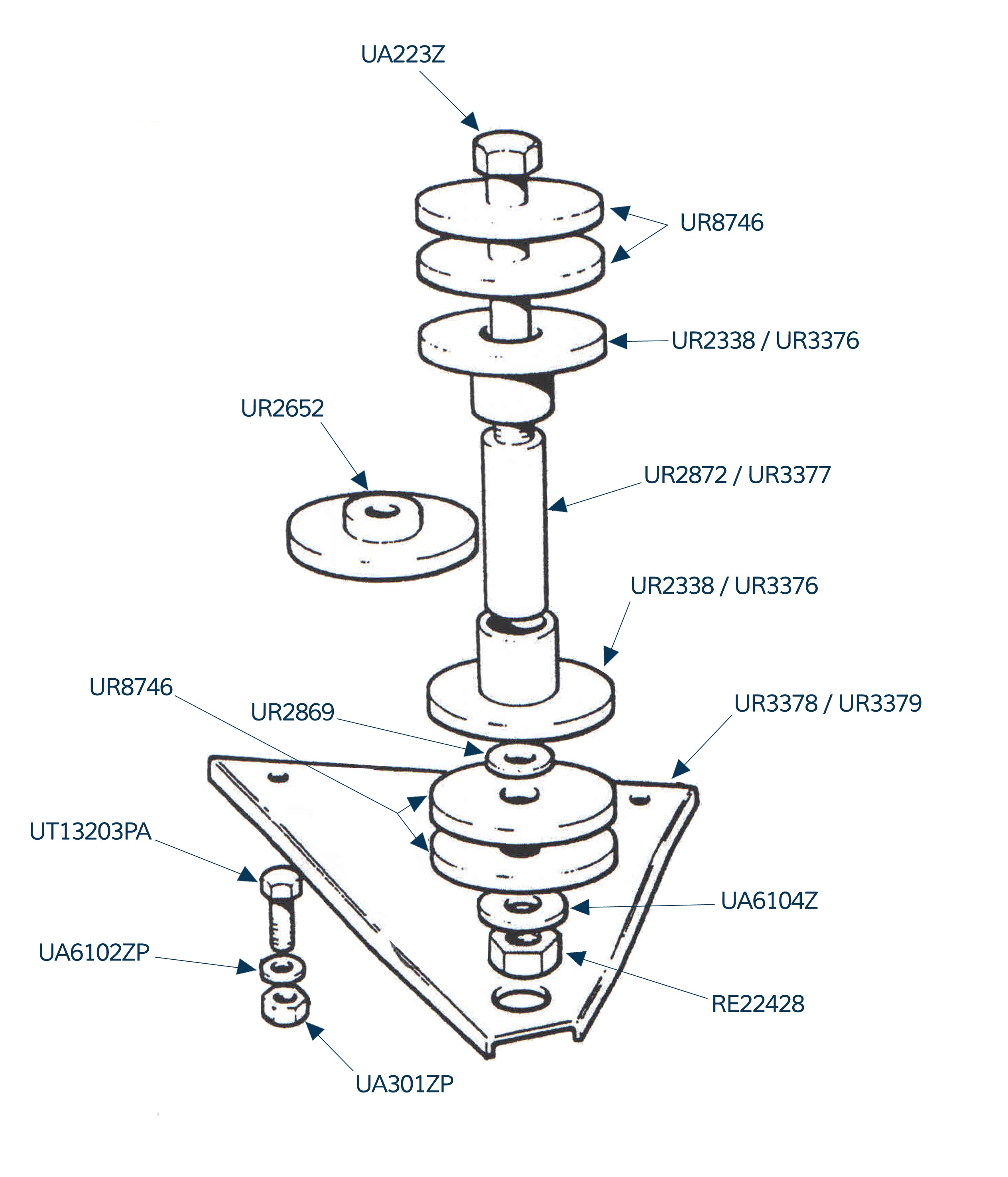 Number 1 Body Mount