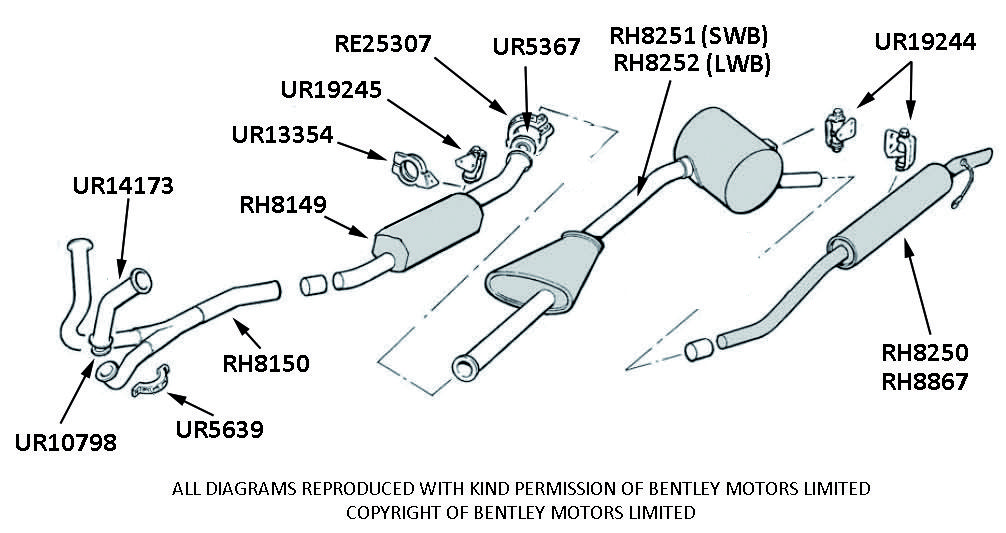 Exhaust Fittings - Clamps, Olives, Hangers & Heatshields