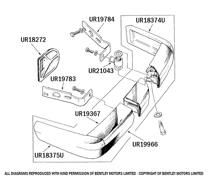 Rubber Rear Bumpers