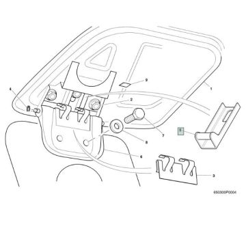 FUEL FLAP SPRING CLIP (PP59815PA)