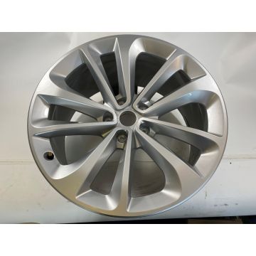 21" SILVER 10 SPOKE ALLOY WHEEL (Bentayga) (36A601025BU)