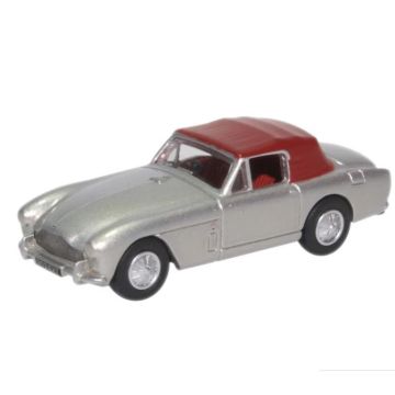 Oxford Diecast Aston Martin Db2 Mkiii Dhc Snow Shadow Silver - 1:76 Scale (76AMDB2004)