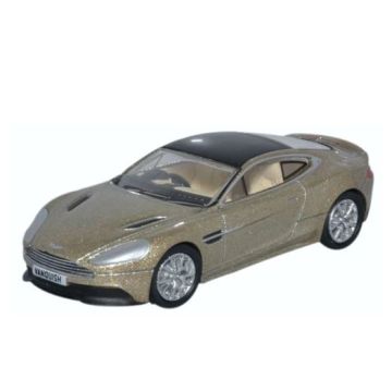 Oxford Diecast Aston Martin Vanquish Coupe Selene Bronze - 1:76 Scale (76AMV002)