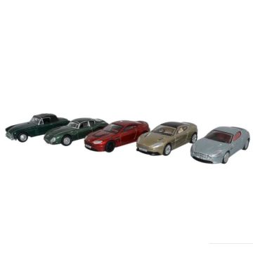 Oxford Diecast 5 Piece Aston Martin Set - 1:76 Scale (76SET43)