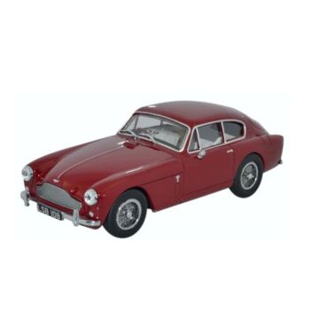 Oxford Diecast Aston Martin DB2 MKIII Saloon Peony Red 1:43 Scale (AMDB2003)