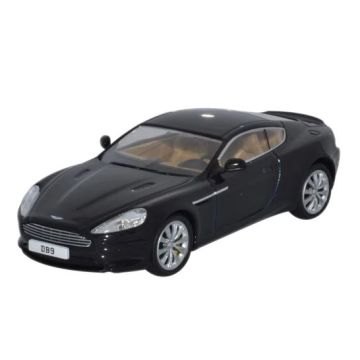 Oxford Diecast Aston Martin DB9 Coupe Onyx Black - 1:43 Scale (AMDB9002)