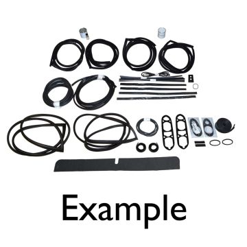 1968-75 CORNICHE FIXED HEAD BODY SEAL KIT (6000-22647 RIGHT HAND DRIVE & 22918 LEFT HAND DRIVE)