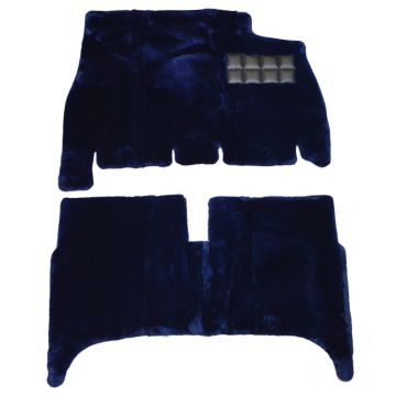 SET OF LAMBSWOOL RUGS (Silver Cloud & Bentley S Type) (RUGSLW-1)