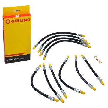 Right Hand Drive Brake Hose Kit (10 HOSES) (Girling)