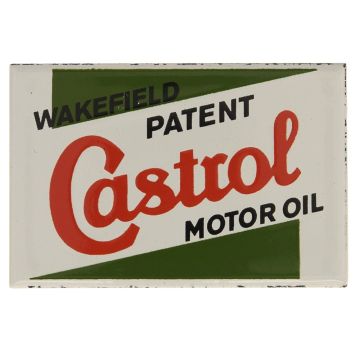 CASTROL CLASSIC OILS ENAMEL FRIDGE MAGNET (STR592)