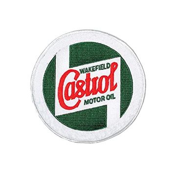 CASTROL CLASSIC OILS WOVEN CLOTH BADGE (STR657)