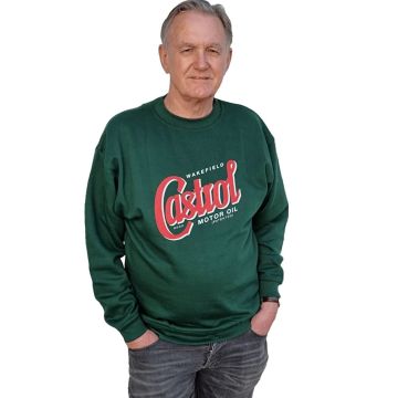 CASTROL CLASSIC OILS GREEN JUMPER