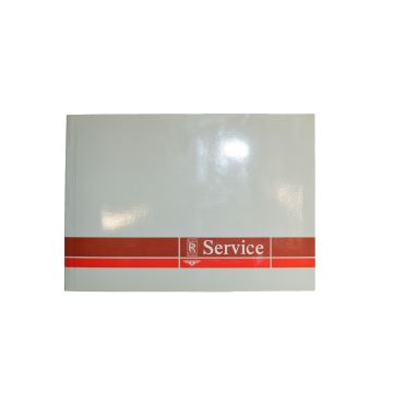 SERVICE SCHEDULES & RECORD BOOK - ROLLS-ROYCE & BENTLEY (FROM VIN 20001 TO 22007 - 1987 MODELS - FRENCH) (TSD4720)