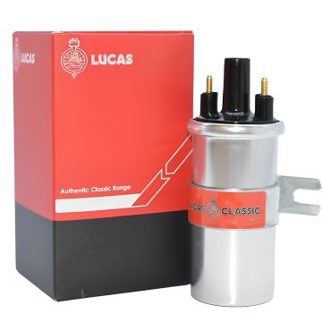 Lucas Coil 1969-1975 (Push-on terminal for cars with a ballast resistor - 1.5 ohm) (UE35972-L)