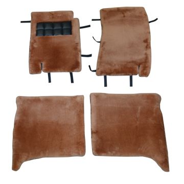 SET OF LWB LAMBSWOOL RUGS (LEFT HAND DRIVE cars from 1996 to 1998) (UT12333PAP)