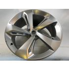 22" SILVER  RIGHT HAND ALLOY WHEEL (Bentayga) (36A601025AEU)