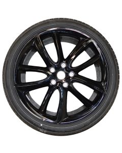 ALUMINIUM RIM (Black) (Front) (3SA601025BDU)