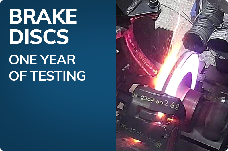 Brake Discs One Year of Testing