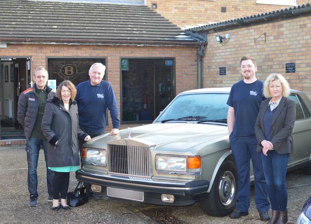 Doorway charity team visit Flying Spares HQ